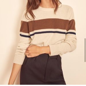 NWT REFORMATION BOYFRIEND CASHMERE SWEATER